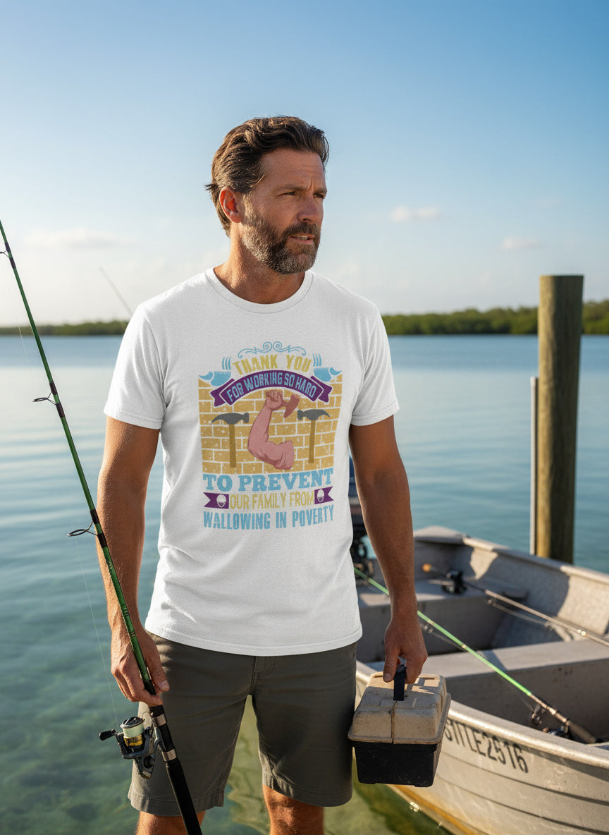 Thank You for Working So Hard T-Shirt - Motivational Graphic Tee