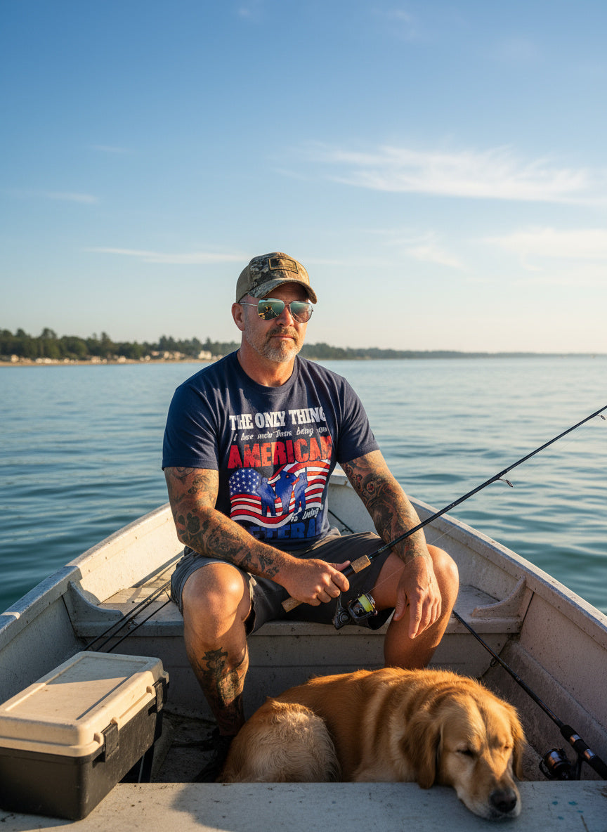 The Only Thing I Love More Than Being an American Is Being a Veteran T‑Shirt – Patriotic Military Pride Tee