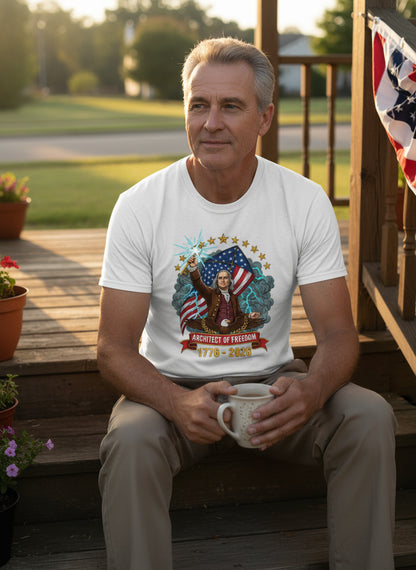 Advocate of Freedom 1776–2025 T‑Shirt | Patriotic American Independence Tee