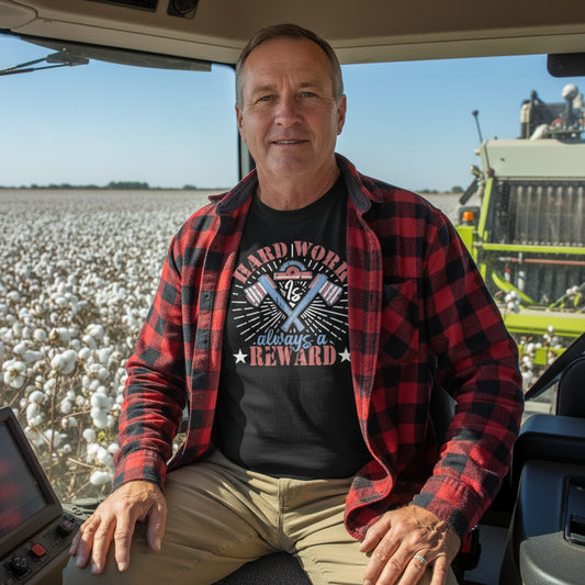 Hard Work is Always a Reward T-Shirt - Motivational Graphic Tee